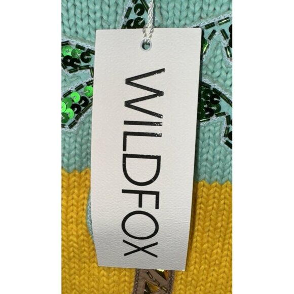 NWT WILDFOX Women’s Cayman Palm Beachy Striped Sweater Multicolor Size XS $218. - Picture 2 of 9